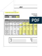 Bha Weight Calculator