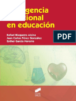 LIBRO Inteligencia emocional en educación- Rafael Bisquerra, Juan Carlos Pérez y Esther García