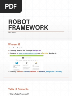 Robot Framework: Onur Baskirt