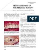 Periodontal Considerations in Restorative and Implant Therapy