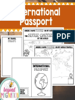 International Passport Play Passportfor Little Learners Aroundthe World
