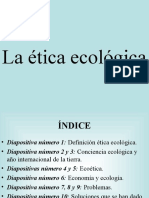 La ética ecológica