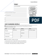 What Will Happen?: Unit 9 Grammar Worksheet