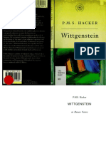 Hacker--Wittgenstein on Human Nature