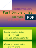 Simple Past of Be-Was Were