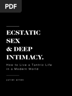 Ecstatic Sex & Deep Intimacy Guide by Juliet Allen | PDF | Buddhism ...