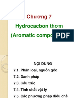 Bai Giang CH3220 Chương 7 Hydrocacbon Thom