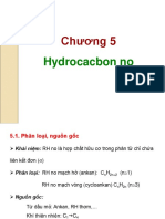 Bai Giang CH3220 Chương 5 Hydrocacbon No