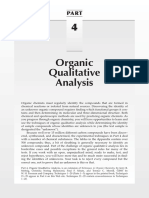 Organic Qualitative Analysis PDF