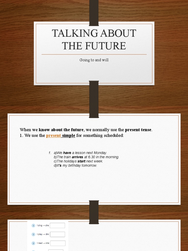 Future Tense Usage Guide | PDF