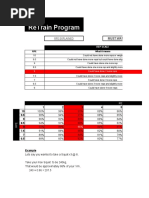 ReTrain Powerlifting Program