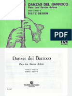 Danzas Del Barroco