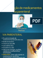 Aula 5 - Vias de Administração Parenteral