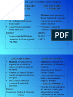 Teoria Uniones Aduaneras