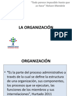 LA ORGANIZACIÓN