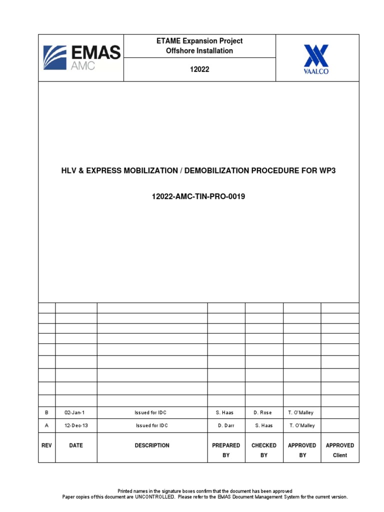 12022-AMC-TIN-PRO-0019 Rev B Flexible Flowline Reel Loadout Procedure ...