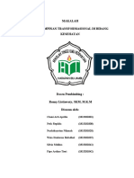 Kelompok 5 KEPEMIMPINAN TRANSFORMASIONAL DI BIDANG KESEHATAN