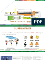 Unit 1 - SUPERLATIVES: Comparing People, Places and Things: Professor Paola Alzate Ortiz