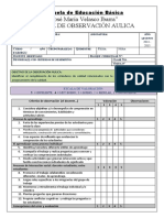 Matriz Observación Aulica