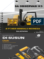 PT WEIR MINERALS INDONESIA K3