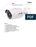 DH-HAC-HFW2200S: 2megapixel 1080P Water-Proof IR HDCVI Camera