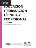 Siteal Educacion y Formacion Tecnica Profesional 20190607