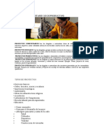 Proyecto Comunitario Socioproductivo