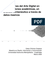 Percepciones Del Arte Digital en La Investigación Académica