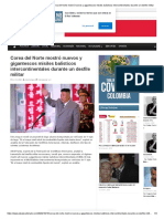 EL PAÍS VALLENATO - Corea Del Norte Mostró Nuevos y Gigantescos Misiles Balísticos Intercontinentales Durante Un Desfile Militar PDF