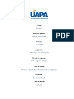 Tarea 2, Metodologia de La Investigacion