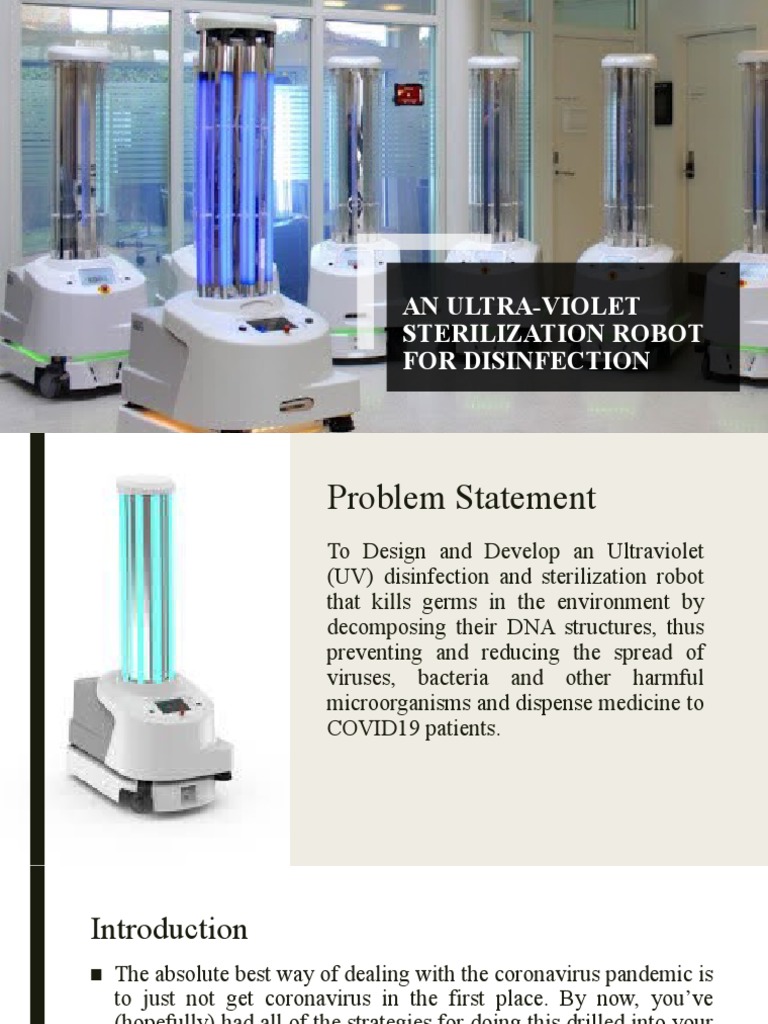 UV Sanitization Robot | PDF | Ultraviolet | Disinfectant