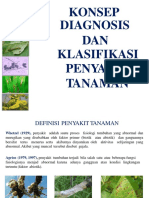 Konsep, Diagnosis, Dan Klasifikasi Penyakit Tanaman PDF