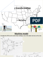 D-Q Transformation Machine Model