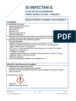 Dis - Infectan G Ficha Seguridad PDF