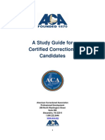 A Study Guide For Certified Corrections Candidates