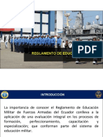 Reglamento de Educación Militar