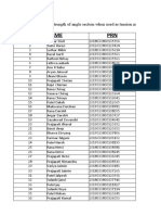 Assignment Tension Member