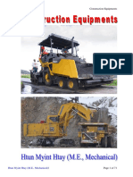 Construction Equipments (1st Edition - 19 Jan2015) PDF
