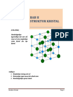 Bab Ii. Struktur Kristal