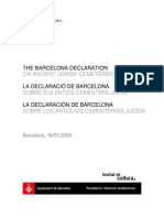 DECLARACIÓ DE BARCELONA - Completa