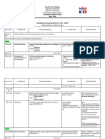 Republic of the Philippines Weekly Home Learning Plan for G11 - STEM