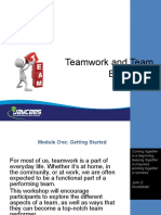 Teamwork and Team Building: Corporate Training Materials