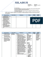 Silabus Kelas VIII Sem. Ganjil