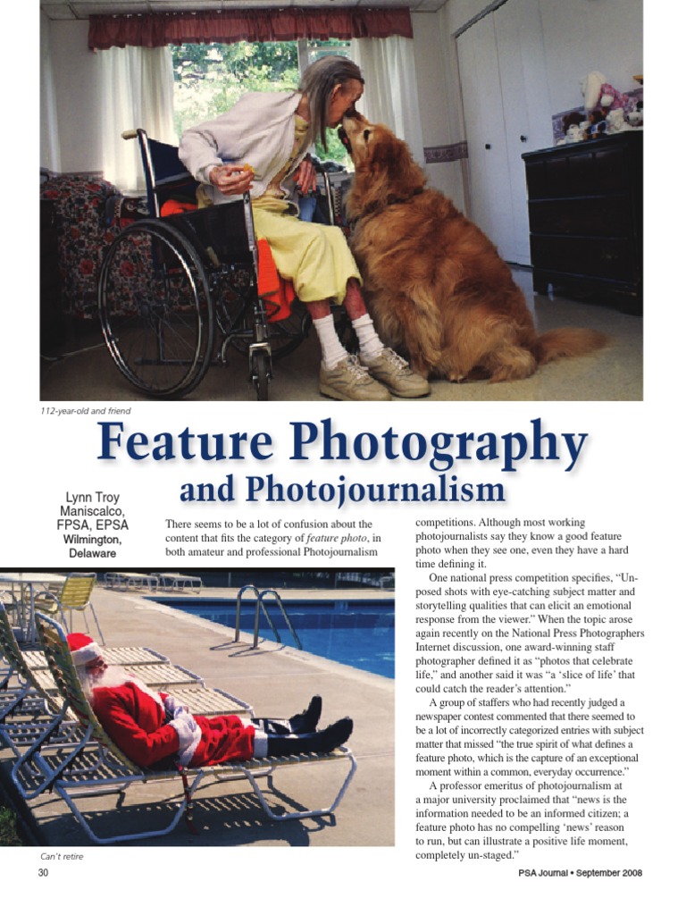 Feature Photography: and Photojournalism | PDF | Communication