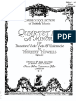 Howells - PianoQuartet Op.21 Pianoscore PDF