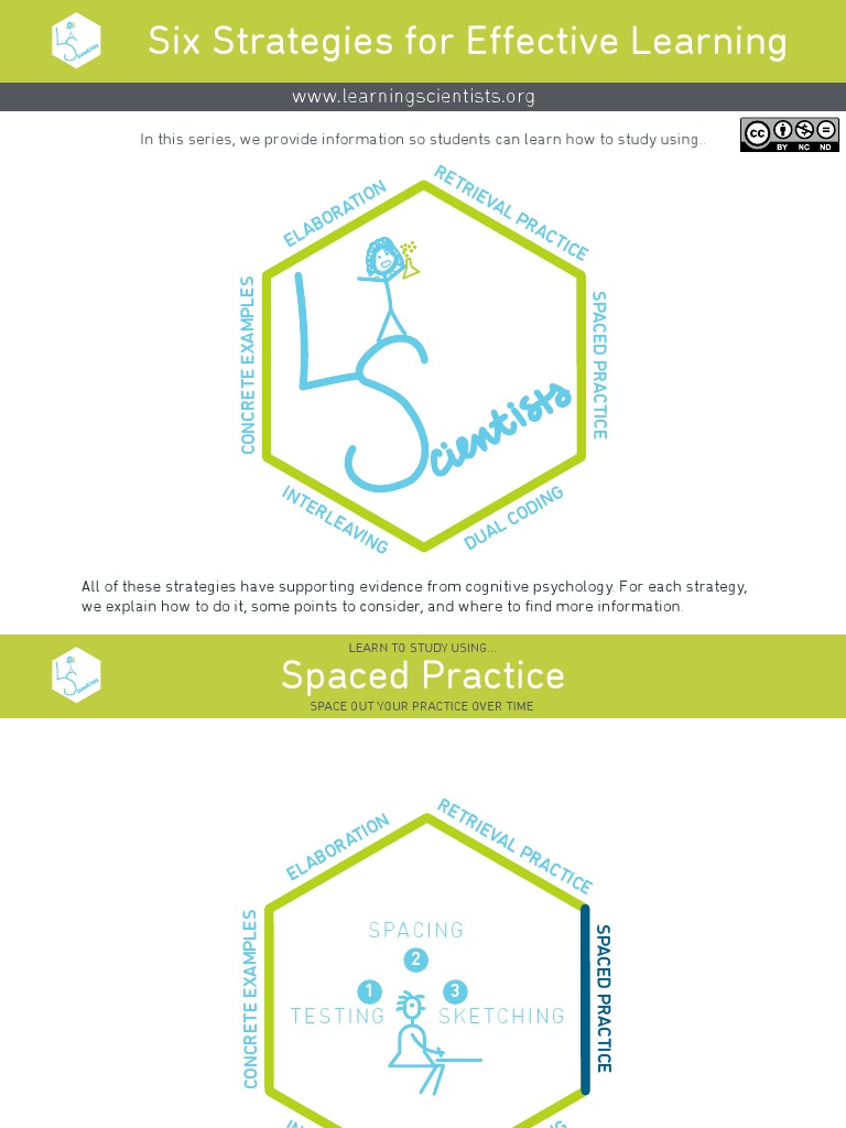 Six Effective Learning Strategies | PDF | Neuropsychological Assessment ...