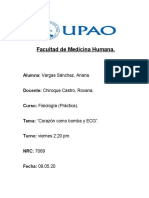 Informe 01 Fisiología Práctica.