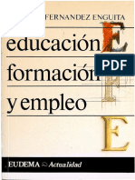 Educacion Formacion y Empleo PDF