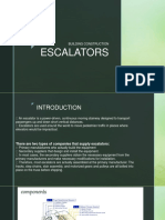 Escalators: Building Construction