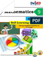 Mathematics: Self-Learning Module 2